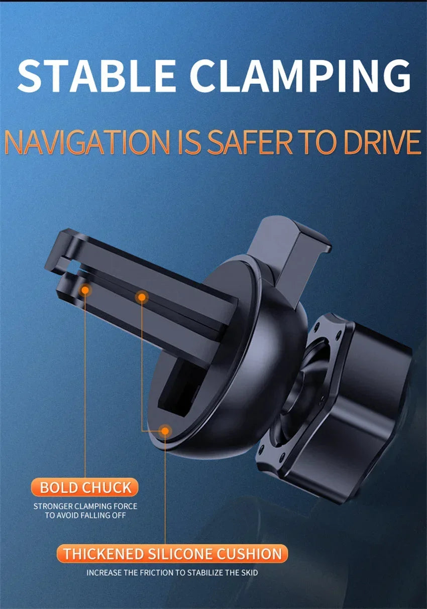 100W Wireless Car Charger Magnetic Car Phone Holder For iPhone 11 12 13 14 15 Pro Xiaomi Samsung Fast Charging Wireless Chargers